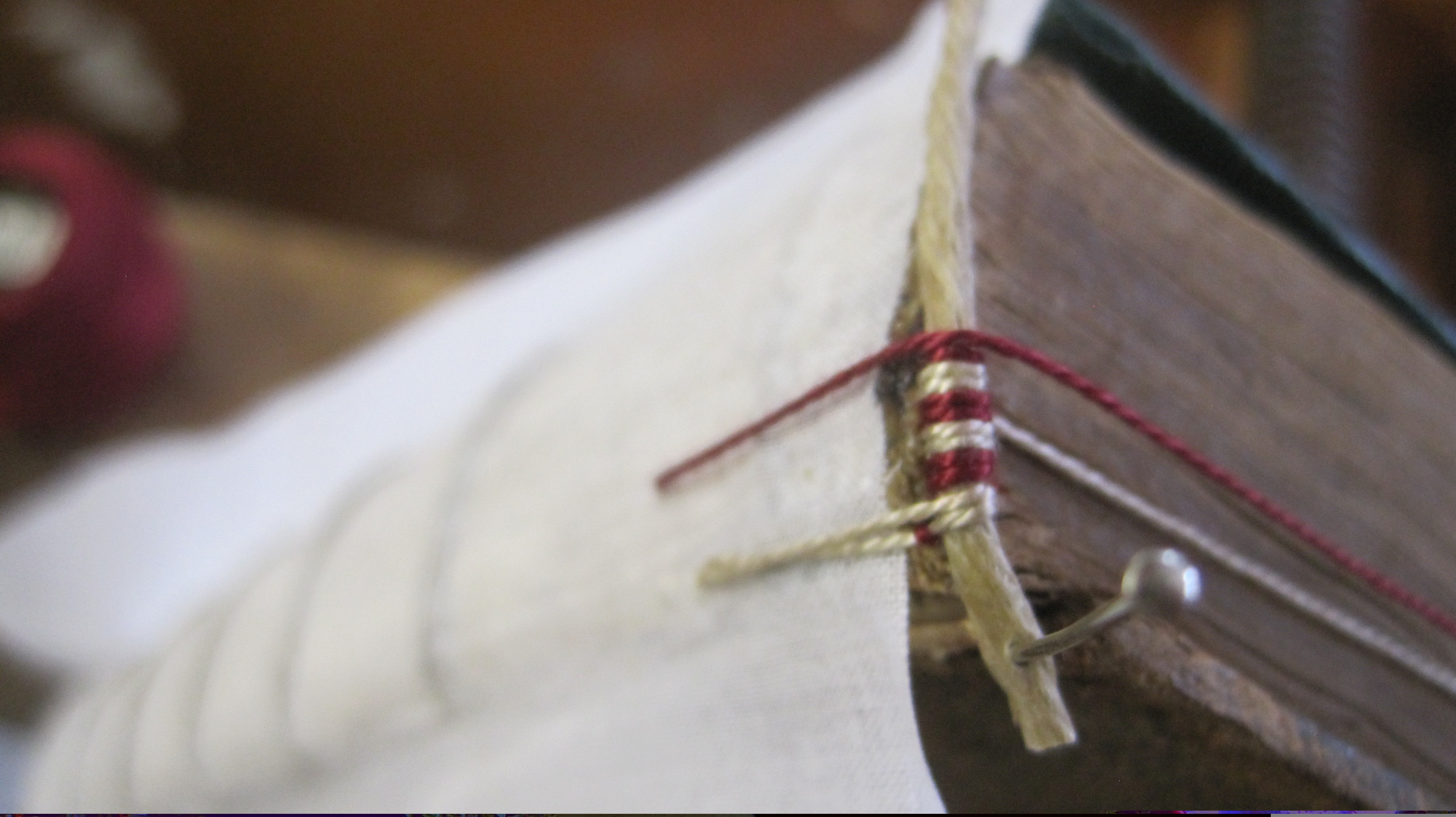 Replacing a headband – The Rebindery